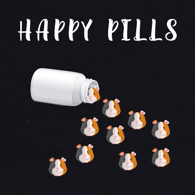 Happy Pills Guinea Pig by nZDesign